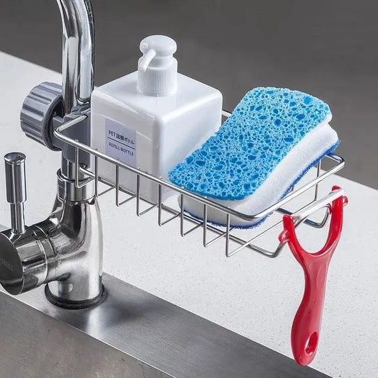 Sink Sponge Holder - Faucet Rack