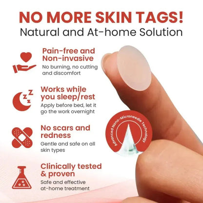 Derma Smooth Skin Tag Removal Patch (72 patches)
